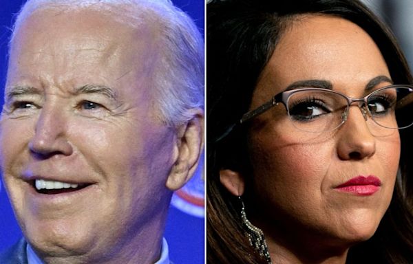 Joe Biden Taunts Rep. Lauren Boebert With 2-Word Message From 'Dark Brandon'