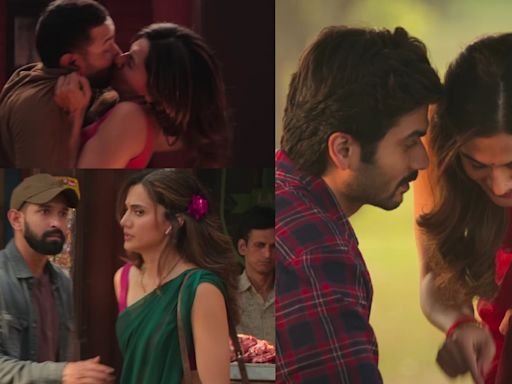 Phir Aayi Hasseen Dillruba trailer: Fans call Taapsee’s laal saree a red flag as Vikrant and Sunny go crazy in love