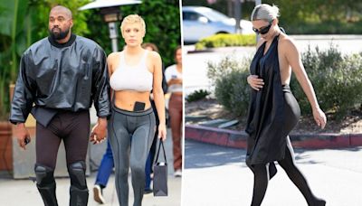 Kim Kardashian makes like Bianca Censori in ‘pantashoes’ and apron top: ‘Guess she’s still in love with Kanye’