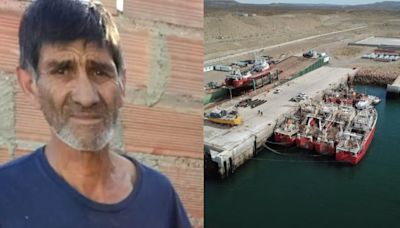 Tragedia en Santa Cruz: un hombre trabajaba en un barco, se le cayó una tapa de 500 kilos encima y murió apastado