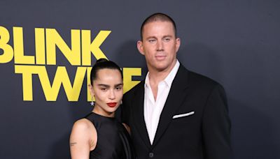 Zoë Kravitz and Channing Tatum make red carpet debut at ‘Blink Twice’ premiere