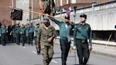 Ensayo de los actos del 180º aniversario de la Guardia Civil