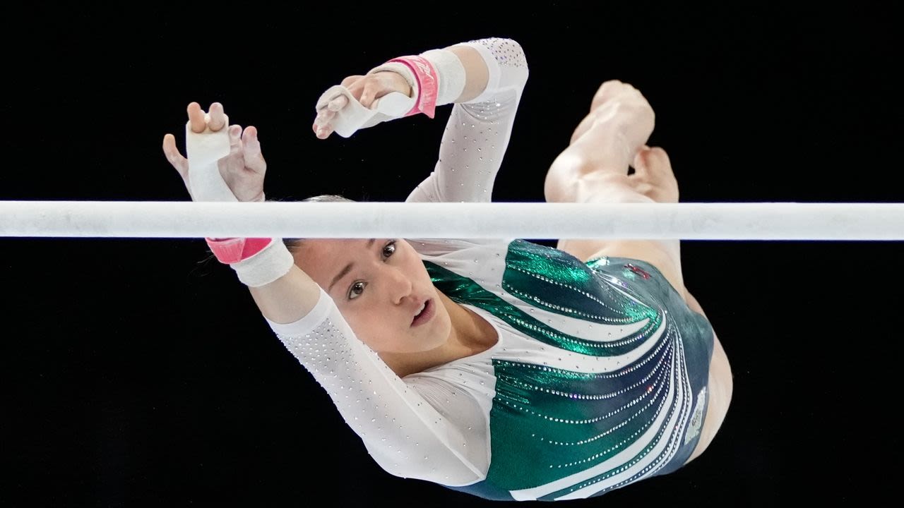 Nemour impresses with her bars routine at Olympics. Too bad for France, she has switched to Algeria