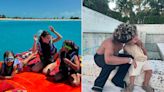 Kim Kardashian Shares Adorable Pictures of Her Kids and Their Cousins on Tropical Vacation: 'Beach Babies'