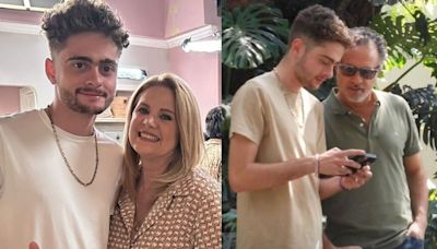 ¿Al hijo de Erika Buenfil le gustaría ver a sus papás juntos? Así responde