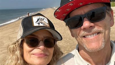 Kyra Sedgwick, 58, shows off natural beauty in makeup-free beach photo that leaves fans in awe