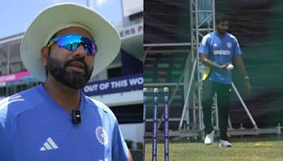 'How is the pitch?' Rohit Sharma asks Jasprit Bumrah before India's Super 8 match against Afghanistan. His reply...