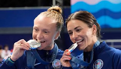 ‘Cook ‘n’ Bacon’: The Woodlands’ Kassidy Cook and Sarah Bacon medal in synchronized diving