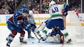 Just called up from minors, Tufte scores go-ahead goal in 3rd to help Avalanche beat Canucks 5-2