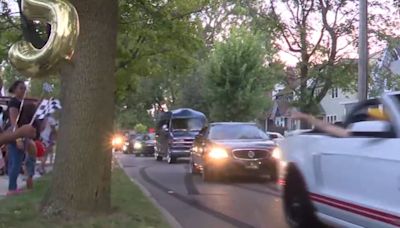 Lansing car clubs make 5-year-old boy’s birthday wish come true