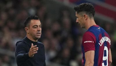 Barça | Xavi: "¿Lewandowski? A mí tampoco me gustaba que me cambiaran"
