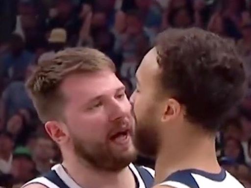 ¡Doncic se las tiene con Kyle Anderson!