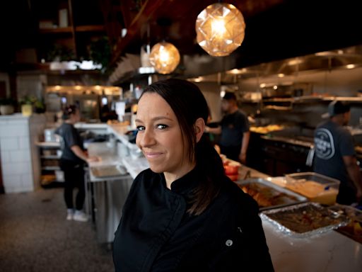 She's the pastry chef at the wildly popular Butter Milk Ranch. Flour can be deadly for her