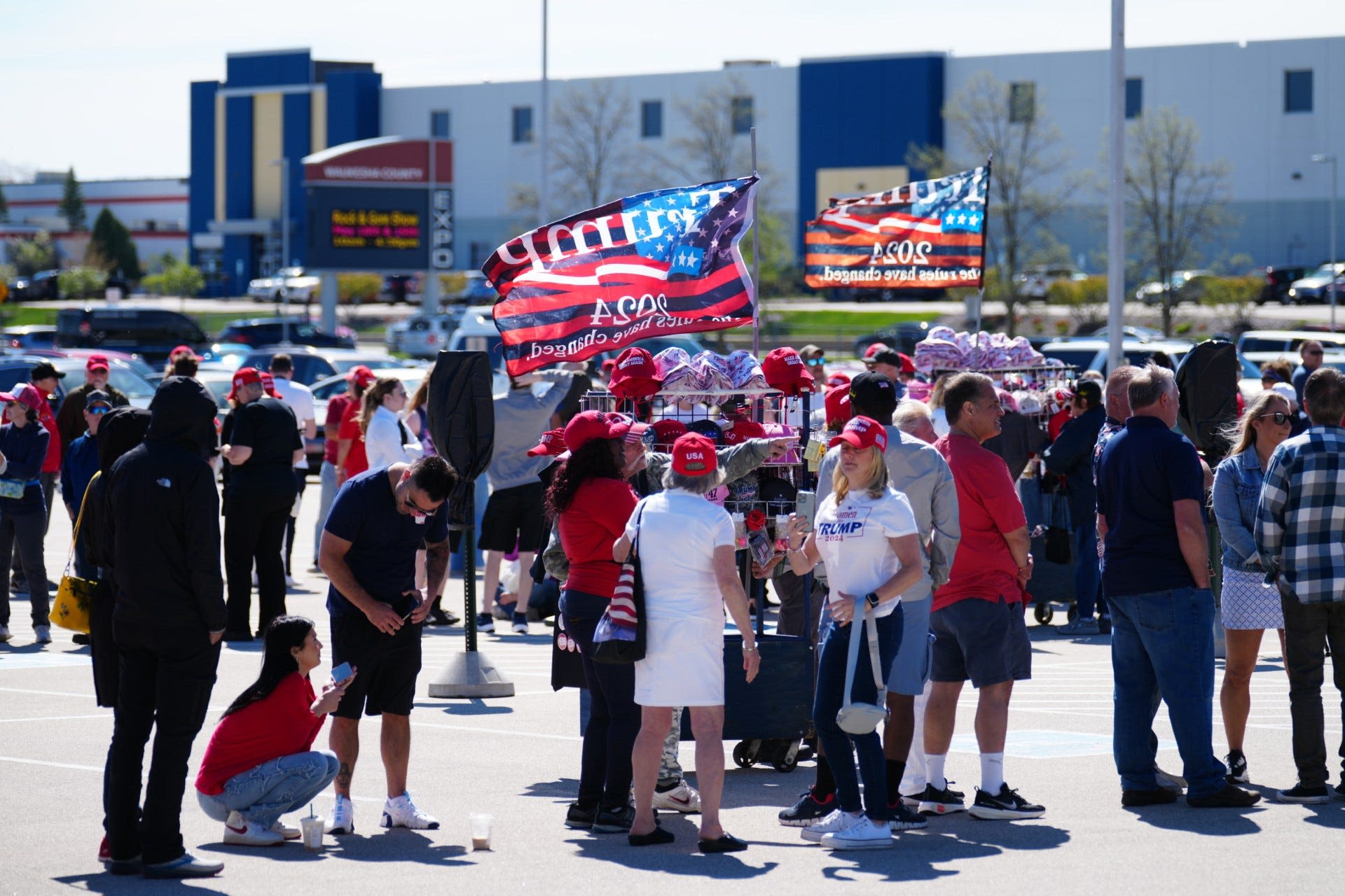 Former President Donald Trump talks about immigration, economy in Waukesha: recap of Wednesday's rally