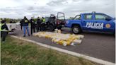 Narcos aceptaron condenas tras chocar y abandonar una camioneta con más de 400 kilos de marihuana en ruta 11