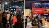 Watch fans pile into bus because destination shares same name as England star