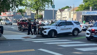 Police: Suspect stole Providence cruiser after scuffle with officer