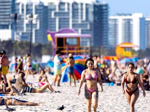 Spring Breakers Caught on Video Dumping Full Trash Cans Into the Florida Ocean