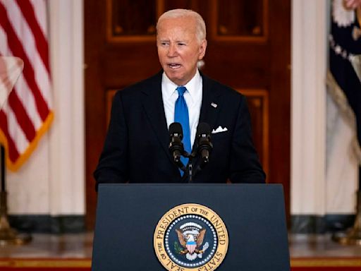 Joe Biden no acepta preguntas en su primera comparecencia en la Casa Blanca tras el debate