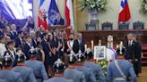 Chile da el último adiós a Piñera en un emotivo y solemne funeral de Estado