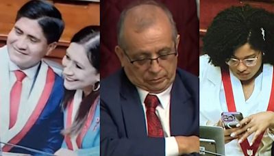 Selfies, falta de atención, conversaciones y varios dormidos en el Congreso mientras Dina Boluarte lee el Mensaje a la Nación