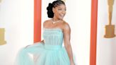 Halle Bailey Holds 'Little Mermaid' Fan Who Won't Let Her Go in Sweet Video