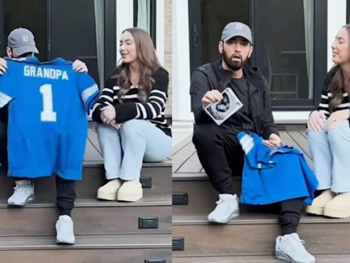 Eminem is a ‘grandpa’! Rapper reveals daughter Hailie Jade is pregnant in emotional music video. Watch