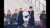 Teen walks across the stage at graduation 2 years after car crash leaves him in critical condition