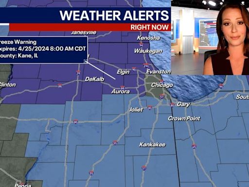 Chicago weather: Freeze Warnings, Frost Advisories issued