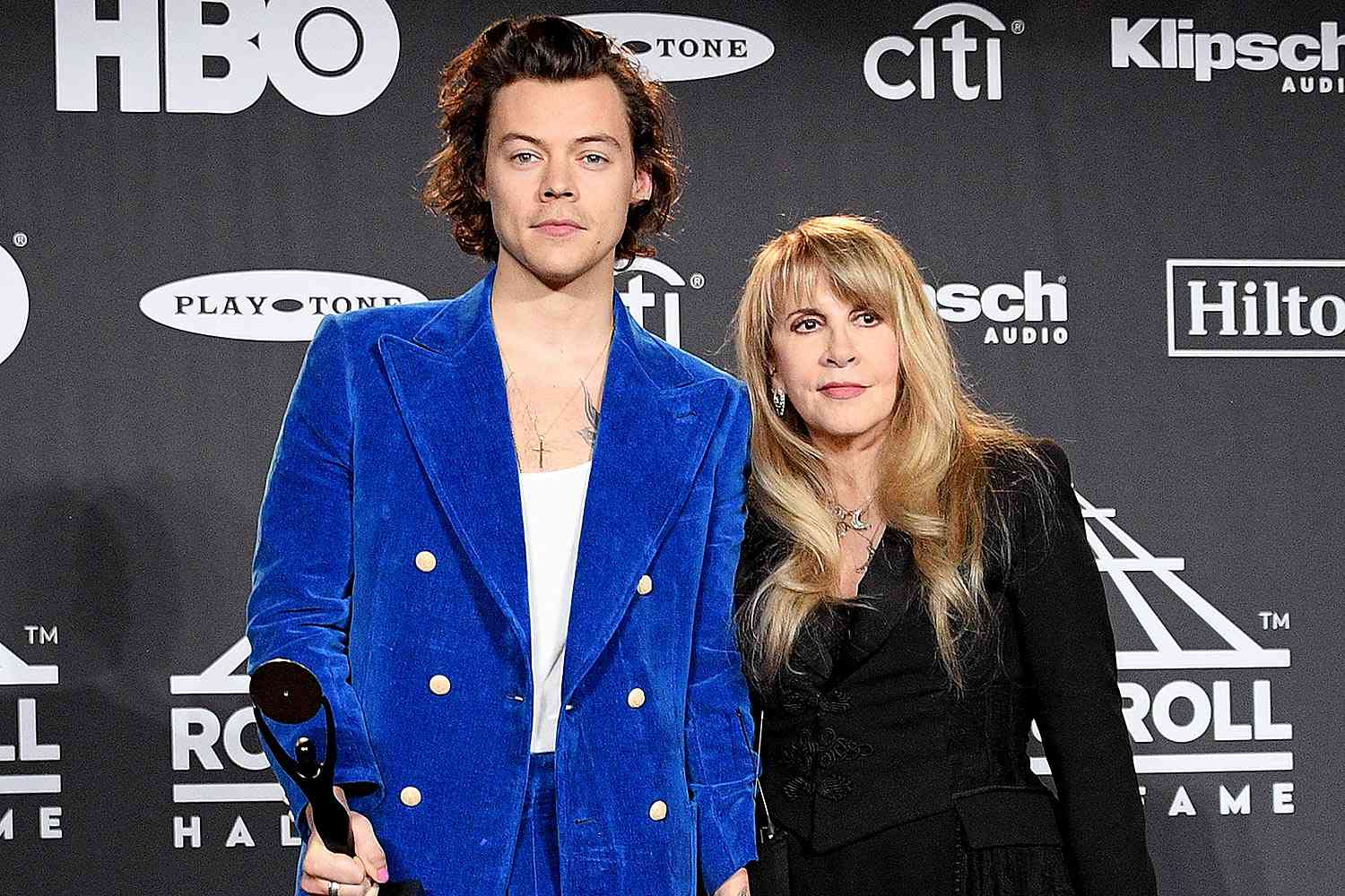 Harry Styles Joins Stevie Nicks Onstage for 'Landslide' Tribute to Christine McVie