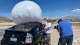 Las Vegas balloon ascends in protest of LDS temple