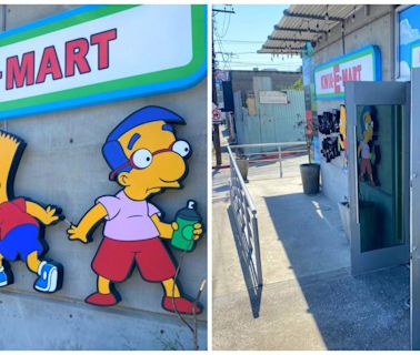 Abre Kwik-E-Mart, la tienda con temática de Los Simpson en Tijuana ubicada en la Calle 11