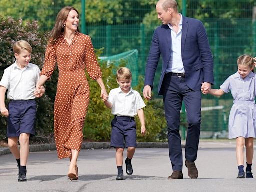 La estricta norma de Kate Middleton y el príncipe Guillermo con sus hijos: si la incumplen, expulsados