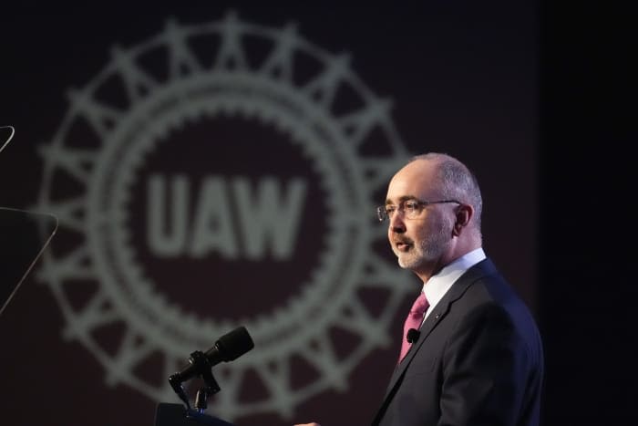 UAW President Shawn Fain fires back at Trump’s call for his dismissal at Repubilcan National Convention