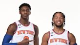 RJ Barrett and Jalen Brunson on partnering with American Express and NBA 2K on a 2K23 'Lab,' acclimating to New York, and the Knicks' path in the East