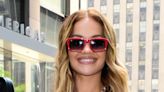 Rita Ora wows in THREE cherry red ensembles in NYC