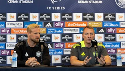 Kasper Schmeichel stifles snigger at Celtic presser question as whiff of wacky baccy has us all giggling - USA tour diary