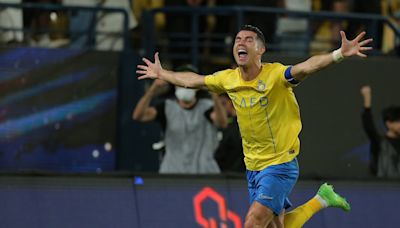 La efusiva celebración de Cristiano Ronaldo tras hacer historia en el fútbol saudí