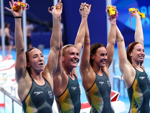 Olympics 4x200 swimming relay final results: Ariarne Titmus, Australia take gold; Katie Ledecky wins historic 13th medal | Sporting News