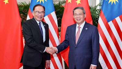 李強訪馬來西亞與安華會面 雙方同意加強貿易合作鞏固戰略關係