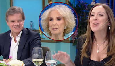 La terrible ironía en vivo de Mirtha Legrand a María Eugenia Vidal y Quique Sacco: "Gracias por..."