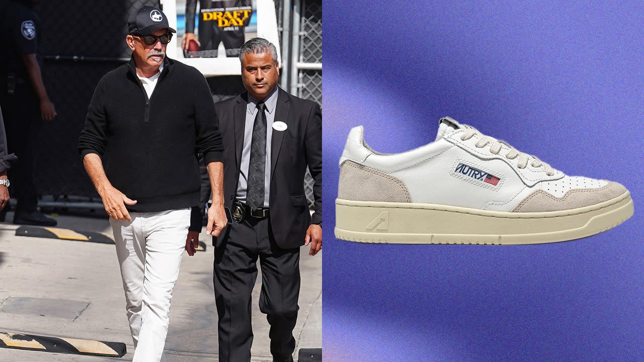 Kevin Costner’s Favorite Sneakers Are Classic, All-American, and Surprisingly Affordable