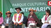 Huancayo: Ministra de Cultura entrega expediente del Parque Cultural Bicentenario