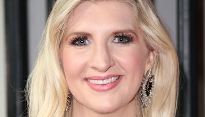 Rebecca Adlington is a 70s siren in psychedelic dress - Olympic spectators go wild