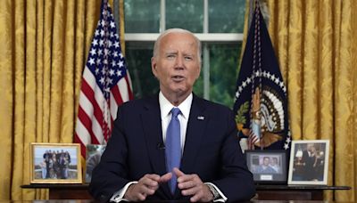 Mensaje de Joe Biden a EE.UU.: dijo que renunció a su candidatura por “la defensa de la democracia”