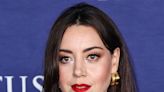 Aubrey Plaza Stuns In A Mini Skirt And Sheer Tights For The 'LA Times'