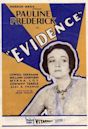 Evidence (1929 film)