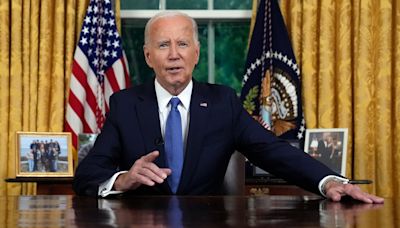 Joe Biden explica su renuncia a un segundo mandato: "Nada puede interponerse en salvar la democracia"