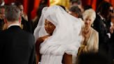 Tems terms her view-blocking Oscars dress an 'oops' (and changed for the after-party)