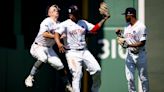 Red Sox Star Tyler O'Neill Gets Stitches Following Bloody Head Collision with Rafael Devers